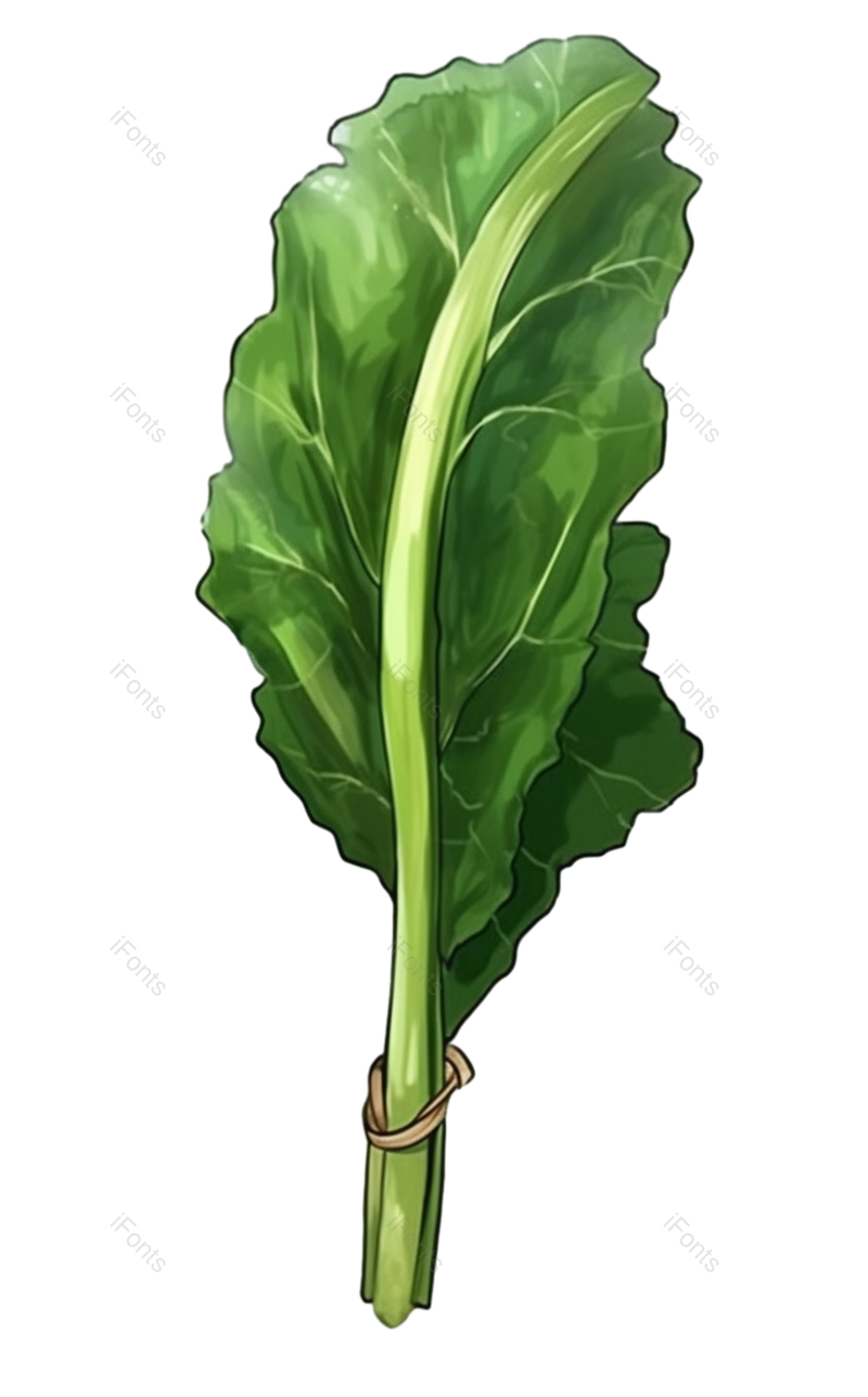 蔬菜图片,手绘蔬菜元素,绿色PNG,食品免抠素材